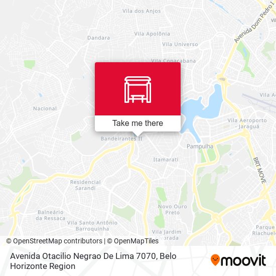Avenida Otacilio Negrao De Lima 7070 map