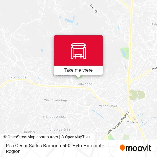 Rua Cesar Salles Barbosa 600 map
