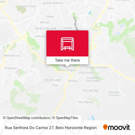 Rua Senhora Do Carmo 27 map