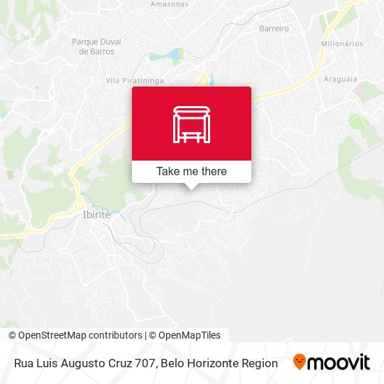 Rua Luis Augusto Cruz 707 map