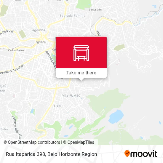 Rua Itaparica 398 map