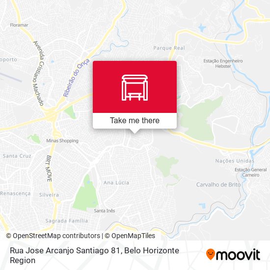 Rua Jose Arcanjo Santiago 81 map
