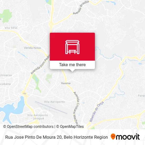 Rua Jose Pinto De Moura 20 map