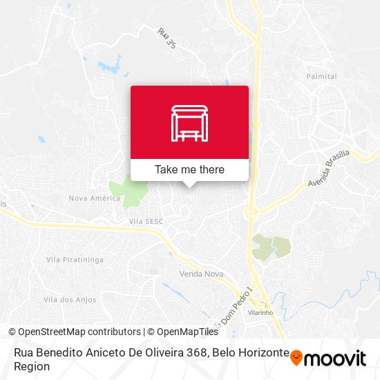 Rua Benedito Aniceto De Oliveira 368 map