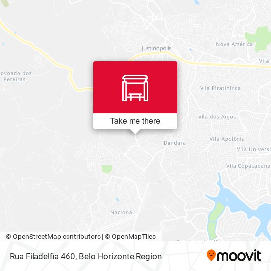 Rua Filadelfia 460 map