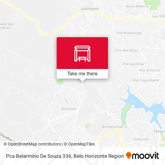 Pca Belarmino De Souza 336 map