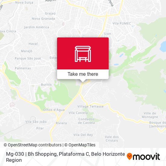 Mapa Mg-030 | Bh Shopping, Plataforma C