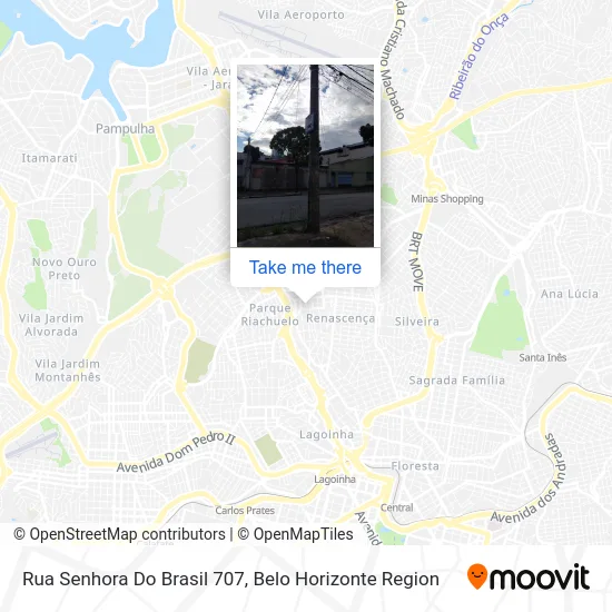 Rua Senhora Do Brasil 707 map