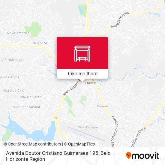 Avenida Doutor Cristiano Guimaraes 195 map