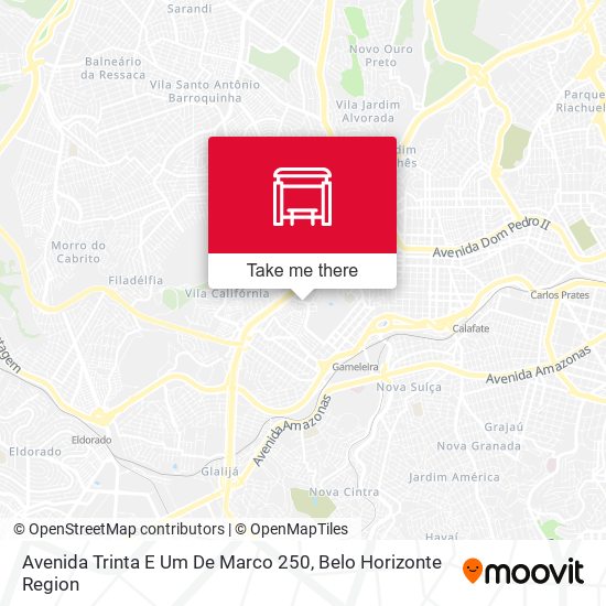 Avenida Trinta E Um De Marco 250 map