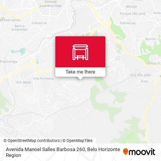 Avenida Manoel Salles Barbosa 260 map