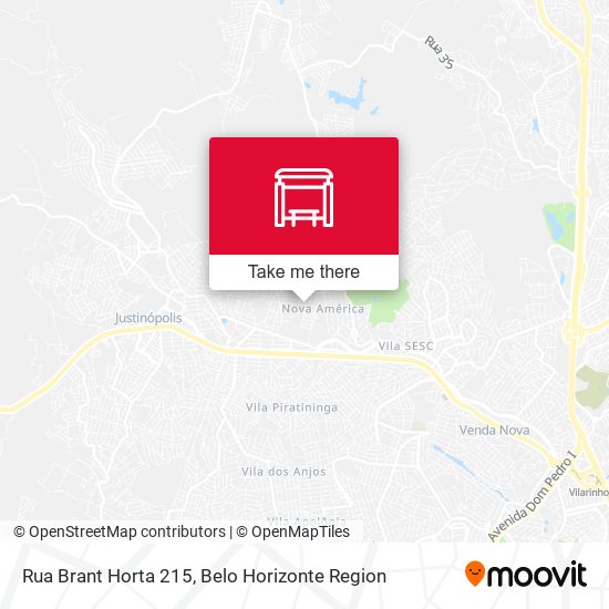 Rua Brant Horta 215 map