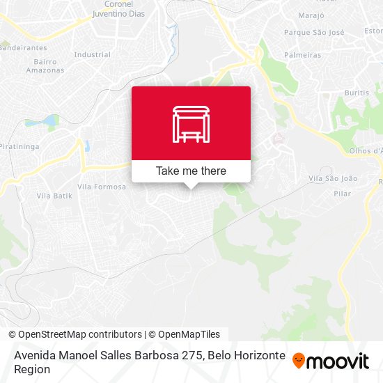 Avenida Manoel Salles Barbosa 275 map