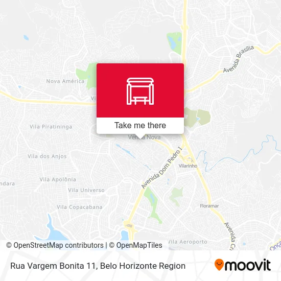 Rua Vargem Bonita 11 map