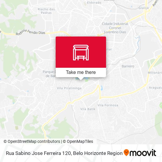 Rua Sabino Jose Ferreira 120 map