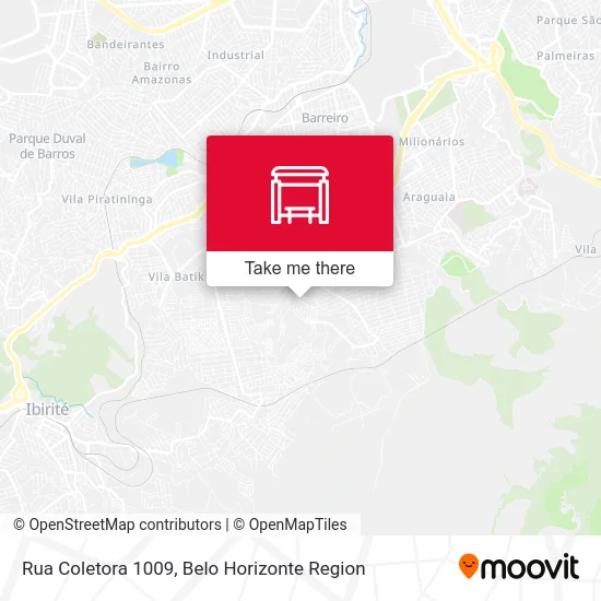 Rua Coletora 1009 map