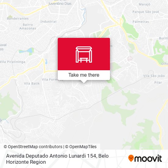 Avenida Deputado Antonio Lunardi 154 map