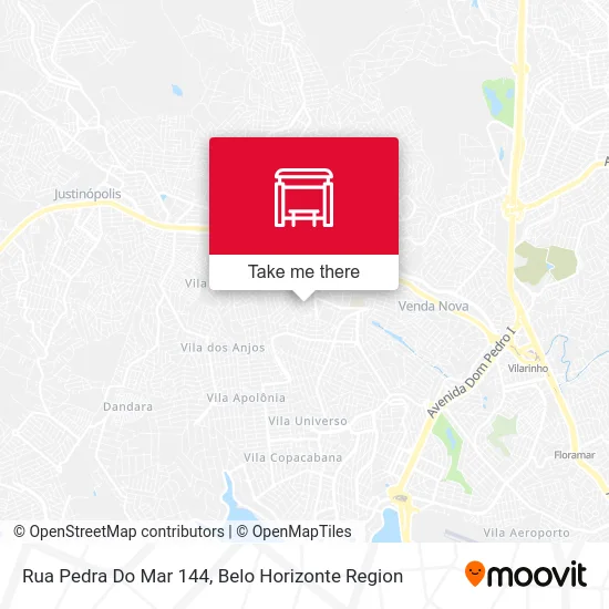 Rua Pedra Do Mar 144 map