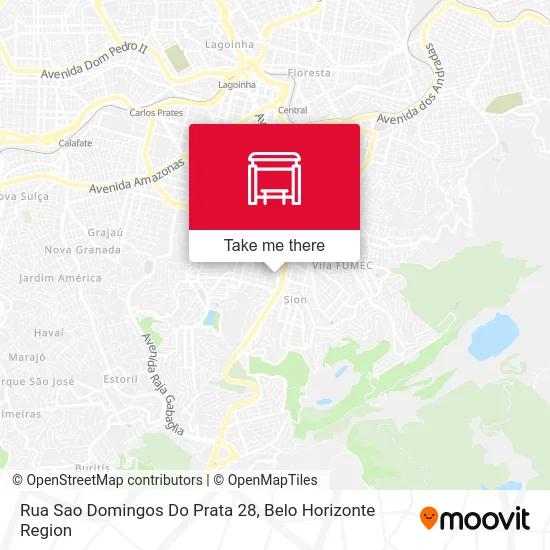 Rua Sao Domingos Do Prata 28 map