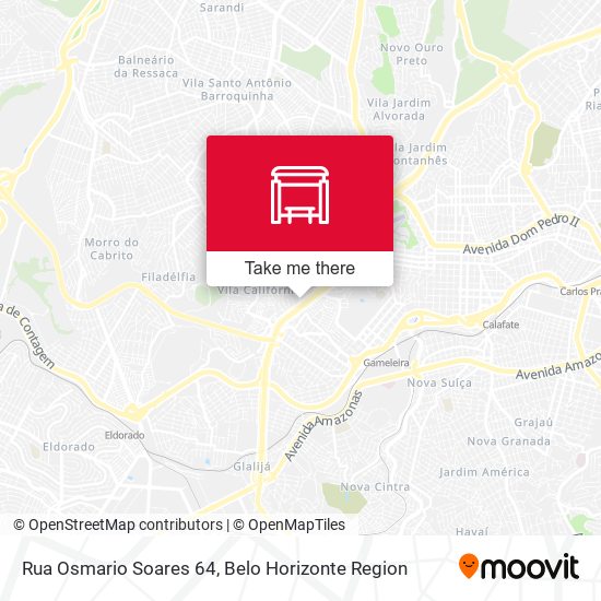Rua Osmario Soares 64 map