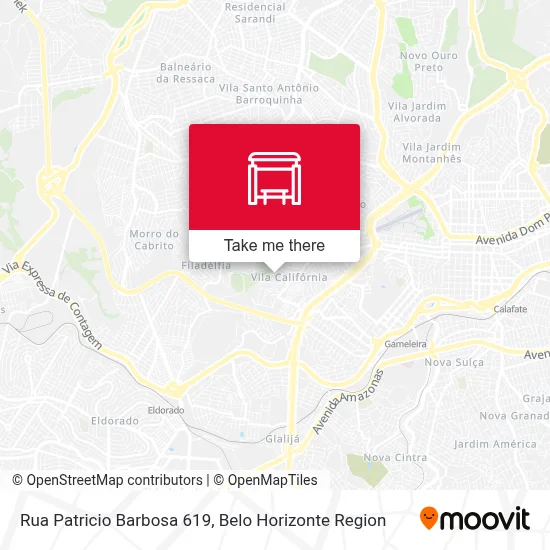 Rua Patricio Barbosa 619 map