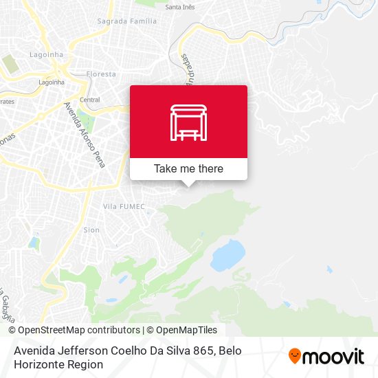 Avenida Jefferson Coelho Da Silva 865 map