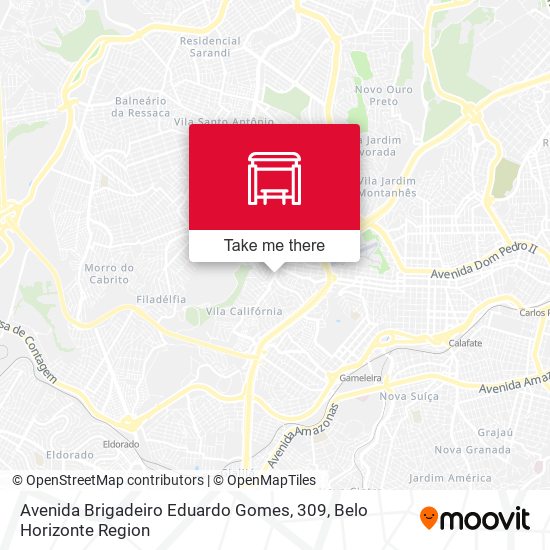 Avenida Brigadeiro Eduardo Gomes, 309 map