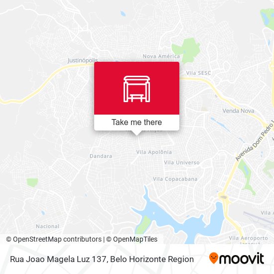 Rua Joao Magela Luz 137 map