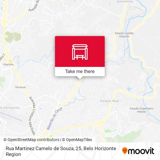 Rua Martinez Camelo de Souza, 25 map