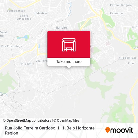 Rua João Ferreira Cardoso, 111 map