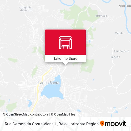 Rua Gerson da Costa Viana 1 map