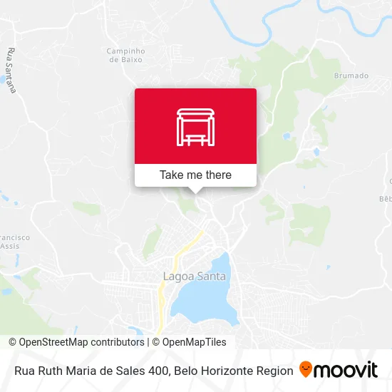 Rua Ruth Maria de Sales 400 map