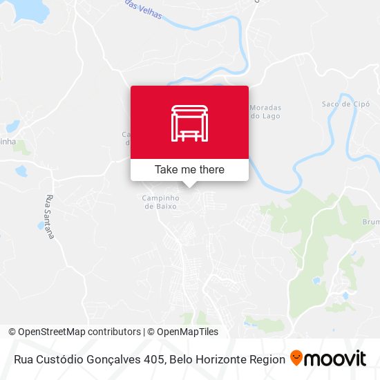 Rua Custódio Gonçalves 405 map