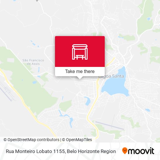 Rua Monteiro Lobato 1155 map