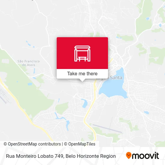 Rua Monteiro Lobato 749 map