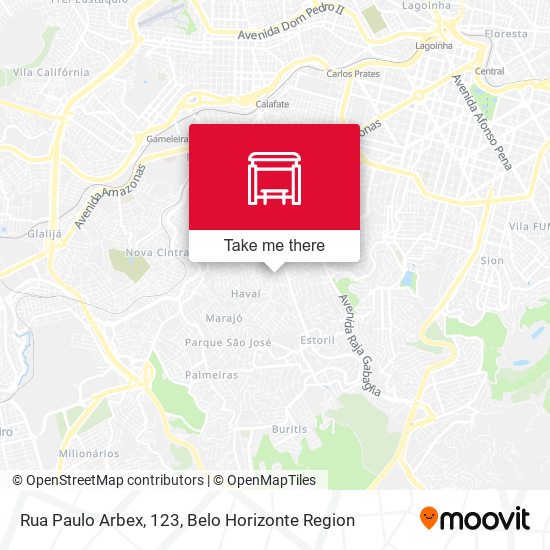 Rua Paulo Arbex, 123 map