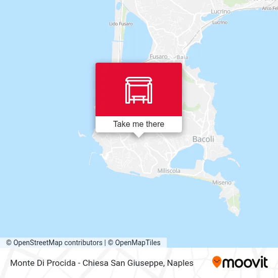 Monte Di Procida - Chiesa San Giuseppe map