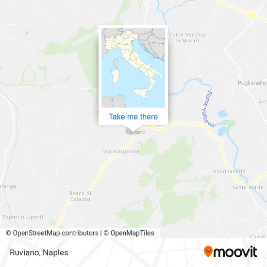 Ruviano map