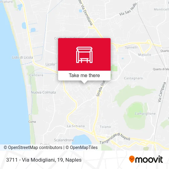 3711 - Via Modigliani, 19 map