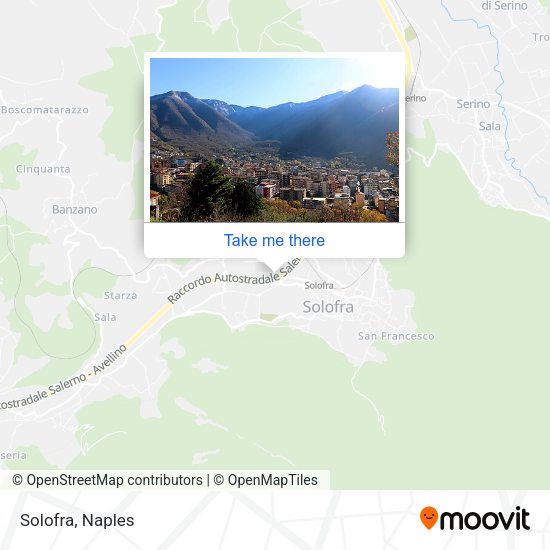 Solofra map