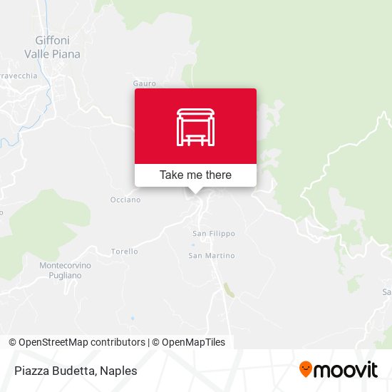 Piazza Budetta map
