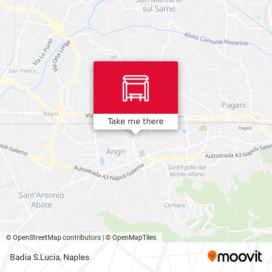 Badia S.Lucia map
