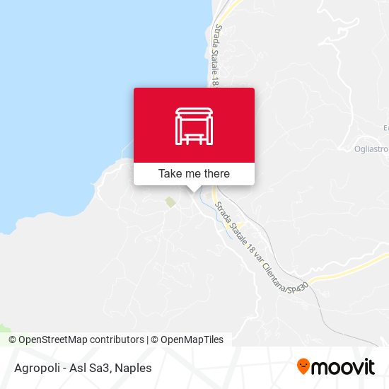 Agropoli -  Asl Sa3 map