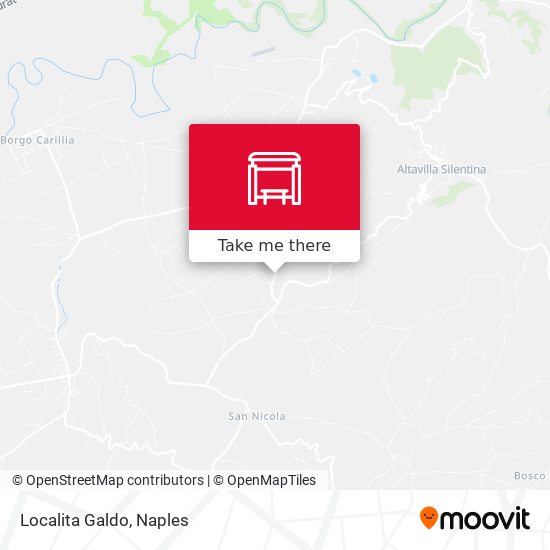 Localita  Galdo map