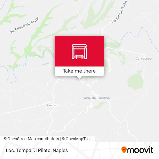 Loc. Tempa Di Pilato map