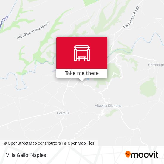Villa Gallo map