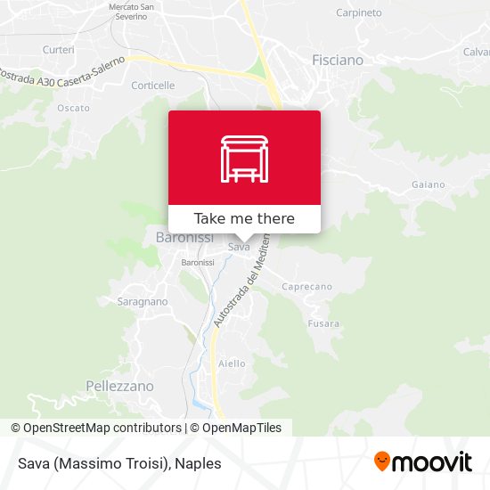 Sava (Massimo Troisi) map