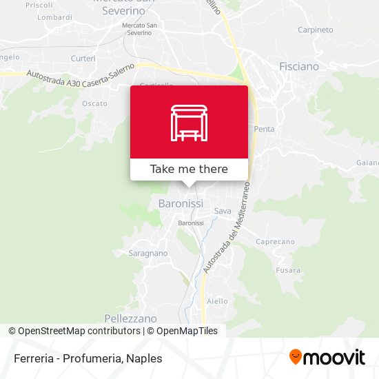 Ferreria - Profumeria map