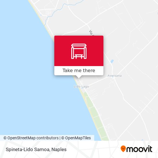 Spineta-Lido Samoa map