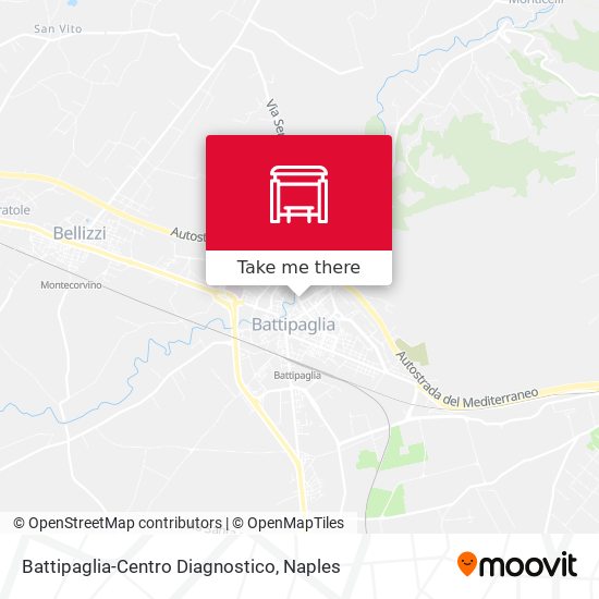 Battipaglia-Centro Diagnostico map